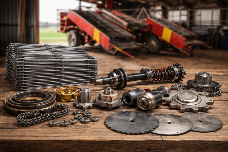 Запчасти картофелекопателя КСТ-1,4М-02