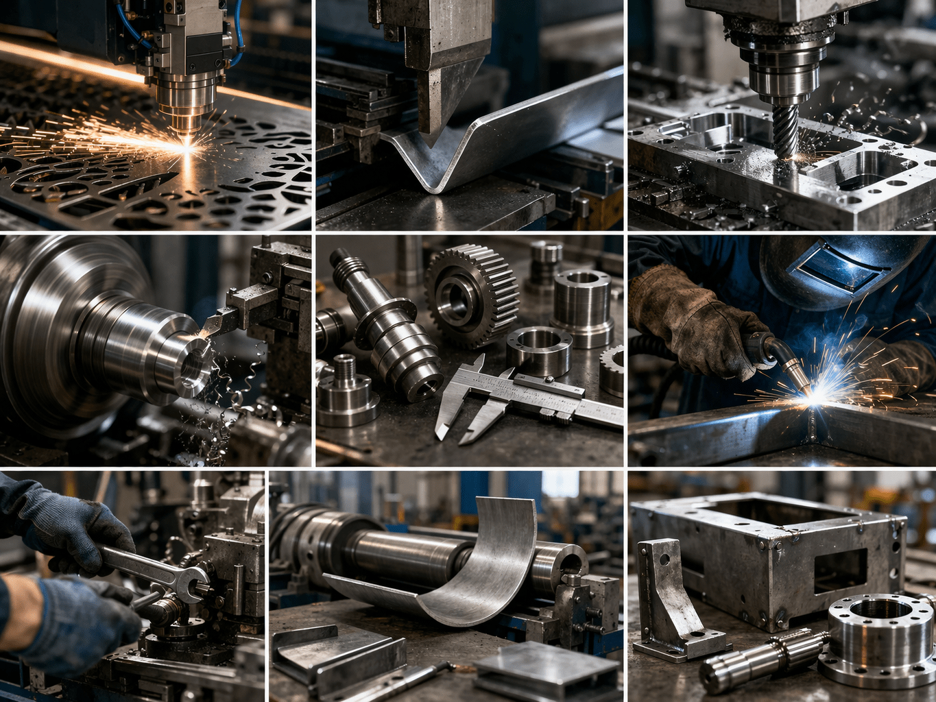Металлообработка на станках ЧПУ, резка и сварка металла